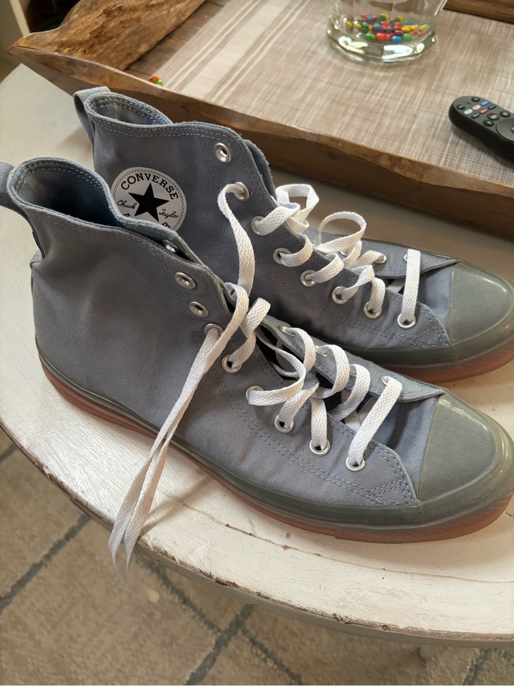 Converse Chuck Taylor All Star CX High shoes in a blue slate colorway